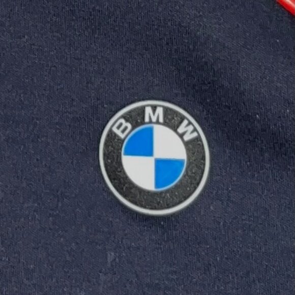 Puma BMW MSP T7 Hooded Sweat Jacket - Men's Large - Stripes and Logos - NWOT - Picture 3 of 12